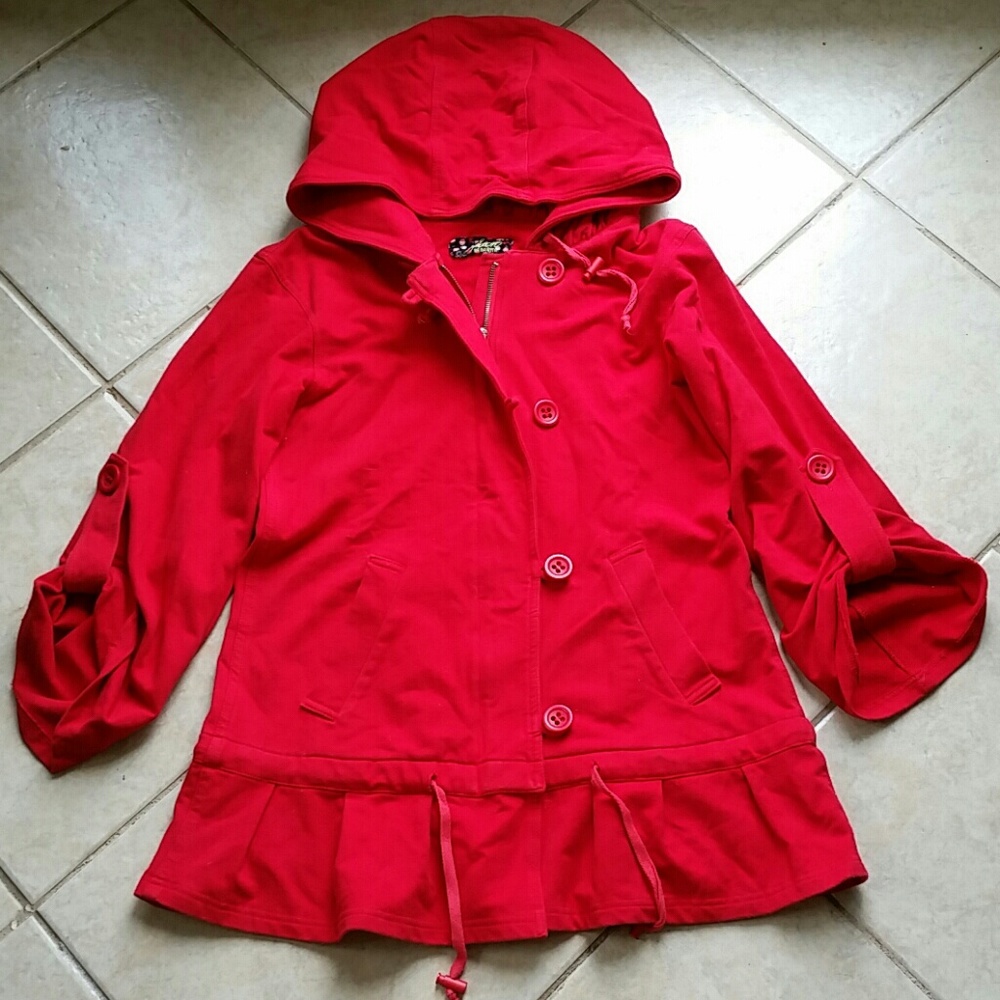 Hack BB Dakota Red Flared Jacket